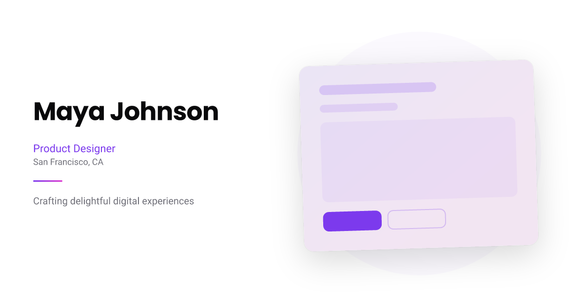 Designer Portfolio